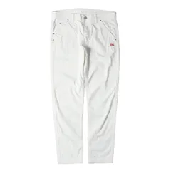 PEARLY GATES パーリー ゲイツ パンツ サイズ:4 / ストレッチ コットンポリ テーパード ワークパンツ (053-0231691) / ホワイト 白 / ボトムス ズボン【メンズ】【中古】のサムネイル