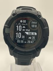 未使用品 GARMIN ガーミン タフネスGPSウォッチ INSTINCT 2X DUAL POWER TACTICAL EDITION 010-02805-72 ブラック  スマートウォッチ  腕時計 質屋出品