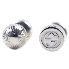 グッチ ピアス レディース メンズ インターロッキングG アクセサリー ジュエリー スタッズ シルバー925 GUCCI 628546-J8400-8106