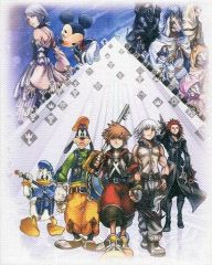 【中古】キャンバスボード・キャンバスアート ビジュアルイラスト(C) ミニキャンバスボード 「一番くじ キングダムハーツ～Second Memory～」 E賞