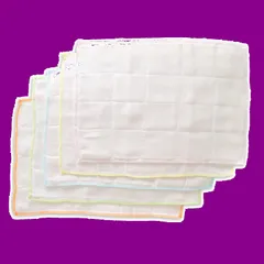 【新着商品】サンベルム(Sanbelm) 布巾 蛍光染料不使用 綿100% 服部先生ご推薦 ビストロ先生 綿ガーゼふきん5枚入 ホワイト K06900