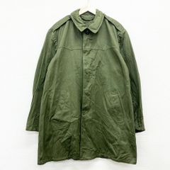 70's ハンガリー軍 フィールドコート ロング丈 コットンツイル サイズ：Men's L位 オリーブ