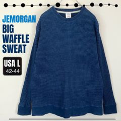 JEMORGAN/ジェーイーモーガン★ビッグワッフル/サーマルロンT★厚手素材★100%コットン廃番モデル★USAメンズL(42-44)   #2504A097