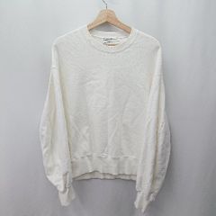 ◇ ⊇ Spick & Span スピック＆スパン 綿100% 長袖 トレーナー サイズF アイボリー系 レディース E  【1506190012292】
