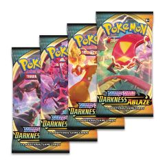 英語版 ポケモンカード darkness ablaze 4パックセット