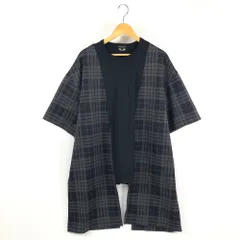 COMME　DES　GARCONS 　HOMME　PLUS　コムデギャルソン オムプリュス　21/AW　PH-T001　チェックレイヤードトップス　Tシャツ　Mサイズ　ブラック