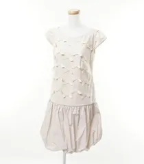 □未使用品□TOCCA トッカ リボン ワンピース ドレス バルーン  