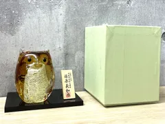 no.0169 濃霧の夜月に泊まるフクロウ一点物