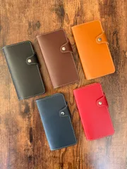 特価品　iPhone13.14.15 手帳型ケース　姫路レザー　日本製