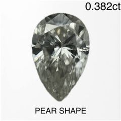 【新品】PEAR SHAPE ダイヤモンドルース