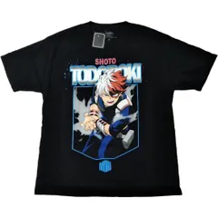 僕のヒーローアカデミア　Tシャツ　XL　黒　轟焦凍　ヒロアカ　未使用新品 *