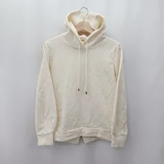 ◇ ⊇ BABYLONE バビロン 裏起毛 バックジップ 長袖 パーカー サイズ38 アイボリー系 レディース E  【1506130000372】のサムネイル