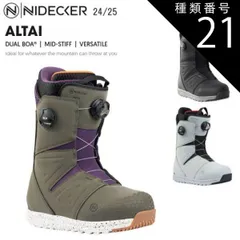 お値下げ中！！NIDECKER ALTAI スノーボードブーツ 23-24モデル お値下げ中！！NIDECKER ALTAI スノーボードブーツ 23-24モデル