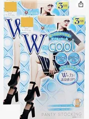 『３足組』メントール＆キシリトール加工で清涼感ＵＰ！フクスケパンティストッキング