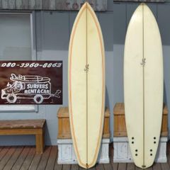 送料別途ご請求 Josh Hall サーフボード 7.0ft ミッドレングス ダイヤモンドテール Made in USA California サーフィン Surfboard