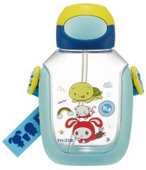 スケーター (skater) 水筒 ストロー付き 530ml まいぜんシスターズ ストロー水筒 ワンプッシュ 子供用 女の子 PDSH6DX-A