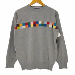 ユニフォームエクスペリメント uniform experiment COLOR CHART CREW NECK KNIT カラーチャート クルーネック ニット メンズ JPN：2 のサムネイル