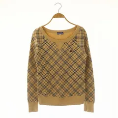 Burberry Blue Label ノバチェックトレーナー スエット38 BURBERRY バーバリー スウェット ノバチェック トレーナー 5分袖
