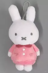 【中古】バッジ・ビンズ ミッフィー(ピンク) マスコットバッジふわふわのお洋服 「タイトーくじ ミッフィー＆ボリス Fluffy Collection」 D賞