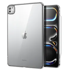 【在庫セール】ケース M4 (2024、第5世代)専用 11インチ 薄型軽量 耐衝撃・耐落下保護・耐黄変 Pro ハイブリッドケース ハード背面とソフトフレーム iPad Pencil Pro/USB-C対応 ESR Classicシリーズ ブラッククリア