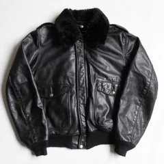 80s schott g-1 レザーフライトジャケット 184SM ブラック Schott N.Y.C ショット SCHOTT 184SM A-2 レザーフライト
