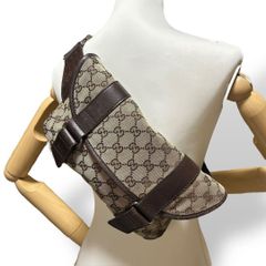 新作 良品 1767 GUCCI ボディバッグ ggキャンバス レザー キャンバス バッグ