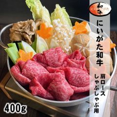 新潟県産最高級A5ランクにいがた和牛/400g