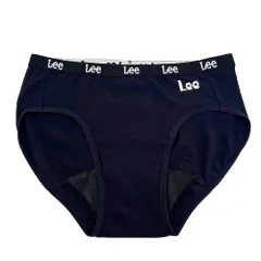 ☆ ネイビー(065) ☆ 150サイズ ☆ 【Lee】女児サニタリーショーツ サニタリーショーツ ジュニア Lee 生理用ショーツ 下着 パンツ ショーツ インナーショーツ 女の子 女子 ブランド リー インナーウェア 中学生 高校生 小学生 かわいい