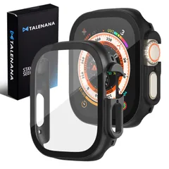【在庫処分】Watch Ultra/Ultra2 用 ケース 49mm アップルウォッチシリーズUltra/Ultra2 用 Apple 保護カバー ガラスフィルム 一体型 PC素材 タッチ感良好 アップルウォッチUltra/Ultra2用 カバー 全面保護