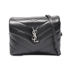 サンローランパリ SAINT LAURENT PARIS ショルダーバッグ LOULOU TOY 678401DV7061000 ブラック レザー ルル トイ キルティング ショルダーバッグ レディース 新品のサムネイル