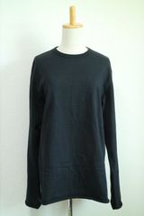 UNUSED 21SS Cotton Long Sleeve T-SHIRT アンユーズド コットン ロングスリーブ Tシャツ TEE ブラック
