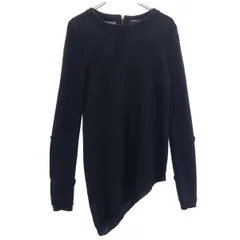 マークバイマークジェイコブス デザイン ニット S ブラック系 MARC BY MARC JACOBS バックジップ 長袖 セーター レディース 【中古】  【221129】 メール便可 【PD】のサムネイル