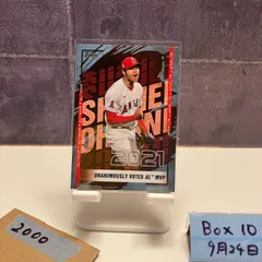 大谷翔平 2021 MVP カード 大谷翔平 #OS-40 アメリカン・リーグMVPを受賞した記念カード