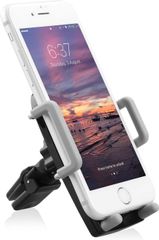 車載ホルダー スマホスタンド カー 携帯電話マウント エアコン吹き出し口用 360度回転 落下防止 iPhone 7 iPhone SE 6 6s Nexus 5X Motorola HTC Sony Nokia 対応