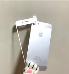 IPhone8/7 ガラスフィルム　絶版つや消　サラサラ　指紋防止　全面自動吸着