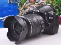 手振れ補正レンズ！Nikon ニコン D3000 一眼カメラ レンズセット