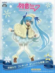 【中古】フィギュア 初音ミク 「キャラクター・ボーカル・シリーズ 01 初音ミク」 フィギュア オリジナル冬服ver.