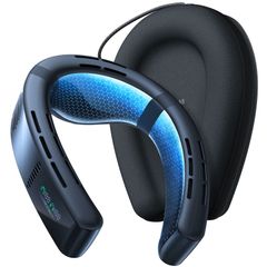 テレビで話題になった【COOLiFY CYBER・最強冷却モデル】2025年モデルネッククーラー 冷却プレート 首掛け扇風機 全周ペルチェ冷却 スマートAI搭載 超強上下風 冬夏兼用 LED付き 熱中症対策 急速充電 6000mAh 携帯扇風機