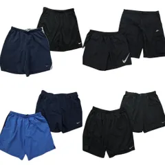 古着卸 まとめ売り ナイキ NIKE ショートパンツ 8枚セット (メンズ 2XL ) スウォッシュロゴ ウーブン イージーパンツ カーゴ 古着 NA4622