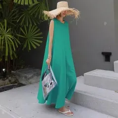 ワンピース ロングスカート フレアワンピース ワンピドレス マキシ丈 袖あり 長袖 Aライン ウエストマーク ハイウエスト プルオーバー かわいい きれいめ シンプル カジュアル 大人 上品 おしゃれ お洒落 レトロ 大人可愛い 大人女子 こなれ感 ラフ ガー