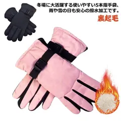 手袋 スノーグローブ レディース メンズ 裏起毛 スキーグローブ 防風 五本指 撥水加工 冬用 スノーボードグローブ スキー 防水 防寒 ウインターグローブ 暖かい キッズ 厚手 手ぶくろ スノー手袋 ikHj465
