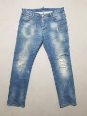 2025年最新】ディースクエアード DSQUARED2 ペイントデニムパンツの  