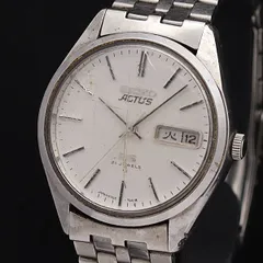 美品 ACTUS SS 21石 Yahoo!オークション -「seiko actus 21石」(アナログ（自動巻き