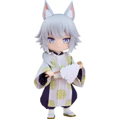 黄色の桜縞模様着物と灰袴のセット オビツ11 ねんどろいどどーる