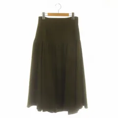 ボーダーズアットバルコニー BORDERS at BALCONY フレアウールスカート  