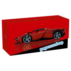 イタリア ヴィンテージ レッドクリスタルガラス フェラーリ ミニカー