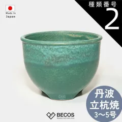 種類2：4号 直径12cm 陶器 植木鉢 コウロ鉢 雑貨 ギフト おしゃれ 高級 | グリーン (緑) 3号 4号 5号 小型 丸型 和風 | 日本製 国産 職人 市野伝市窯 | 海外 手土産 モダン 多肉植物 観葉植物 サボテン 花 ハーブ 室内 屋外 | 