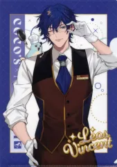 【中古】クリアファイル レオス・ヴィンセント(等身) A4クリアファイル 「ココス×バーチャルYouTuber にじさんじ エデン組がココスの楽しいひととき発信中!」 対象メニュー注文特典 第3弾