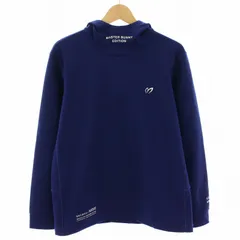 マスターバニー MASTER BUNNY ゴルフウェア プルオーバーパーカー 長袖 4 青 ブルー シルバー 758-3266001 /YTのサムネイル