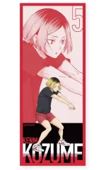 【中古】タオル・手ぬぐい 孤爪研磨 ロングタオル ～レシーブ～ 「ハイキュー!!」